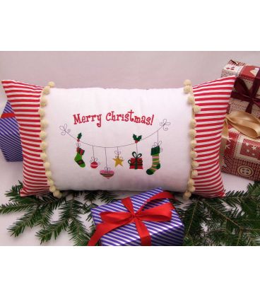 Cadou de craciun perna decorativa personalizata Merry Christmas