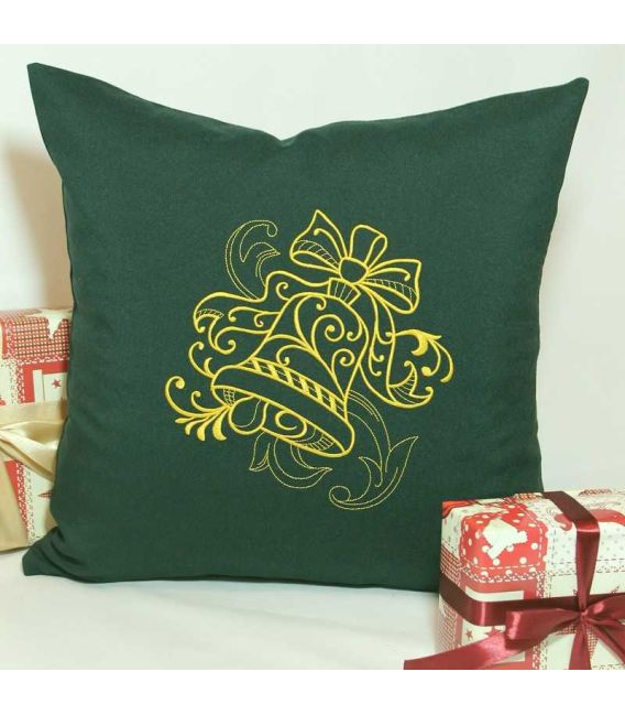 Cadou de craciun perna decorativa personalizata clopotel