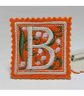 Marturie botez personalizata monograma B