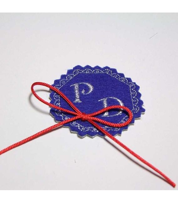 Marturii botez personalizate cu monograme PD