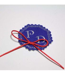 Marturii botez personalizate cu monograme PD