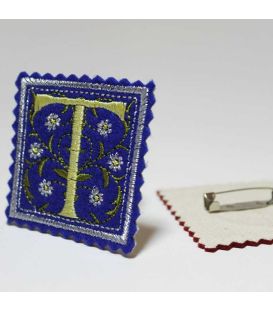 Marturii botez personalizate cu monograme T