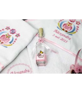 Trusou botez personalizat bufnita dragalasa