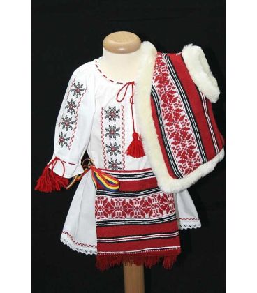 Costum botez traditional fetite complet Victoria