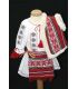 Costum botez traditional fetite complet Victoria