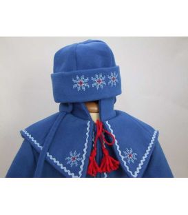 Set palton botez traditional si caciulita brodate