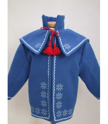 Set palton botez traditional si caciulita brodate