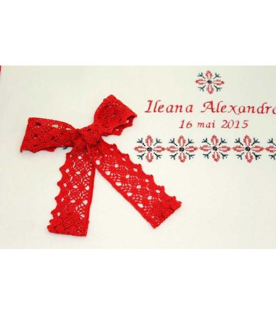 Trusouri botez traditionale - Trusou botez complet, traditional, fetite, broderie stelute
