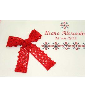 Trusouri botez traditionale - Trusou botez complet, traditional, fetite, broderie stelute