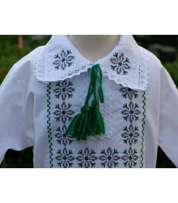 Hainute botez traditionale baieti stelute verde gri