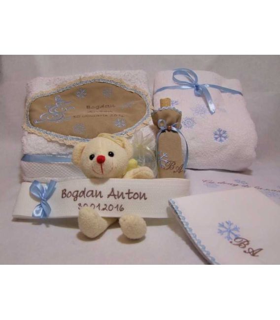 Trusou botez personalizat om de zapada