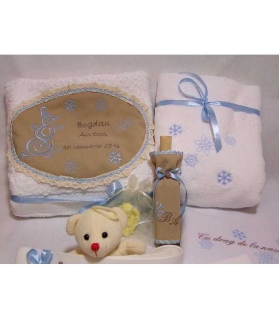 Trusou botez personalizat om de zapada