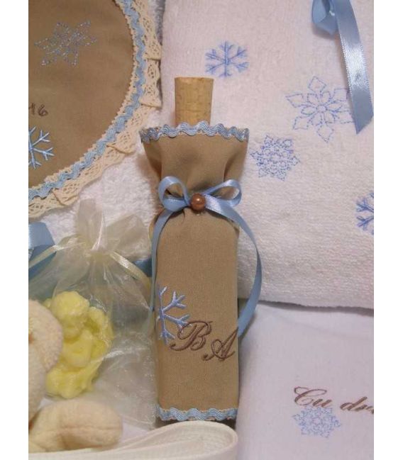 Trusou botez personalizat om de zapada