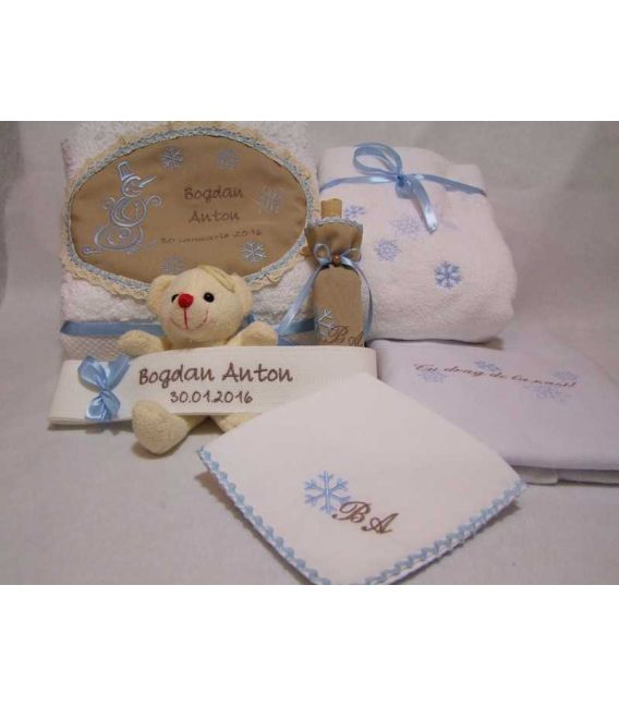 Trusou botez personalizat om de zapada