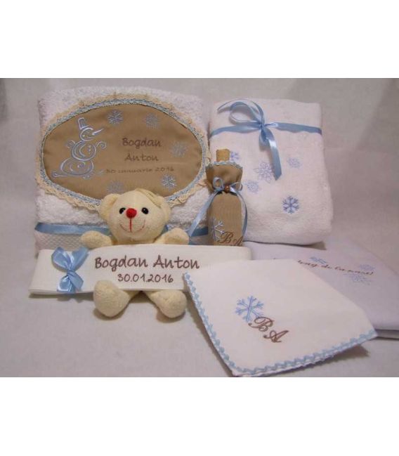 Trusou botez personalizat om de zapada