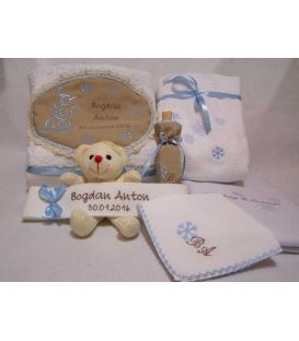 Trusou botez personalizat om de zapada