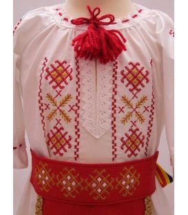 Costum national botez fetite Banat