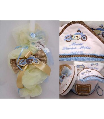 Trusou botez complet motocicleta - pachet produse