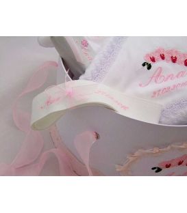 Trusou botez personalizat orhidee