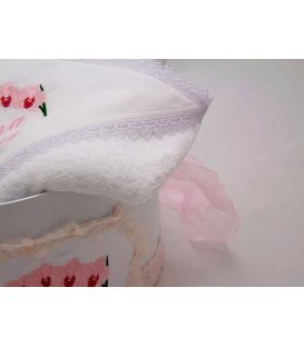 Trusou botez personalizat orhidee
