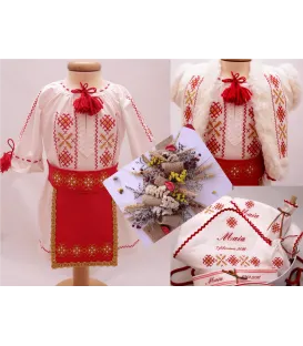 Trusou botez complet fetite traditional banat