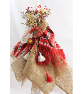 Lumanare botez traditionala Luca