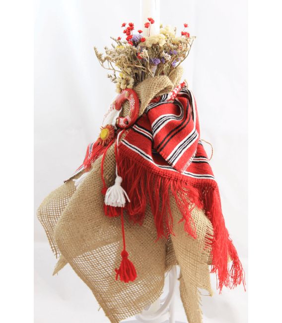 Lumanare botez traditionala Luca