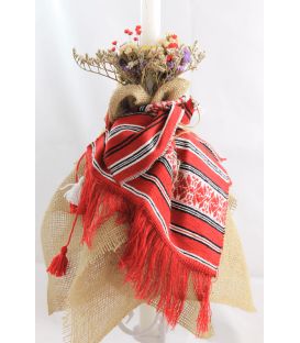 Lumanare botez traditionala Luca