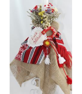 Lumanare botez traditionala Luca