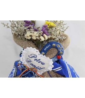 Lumanare botez traditionala Petru