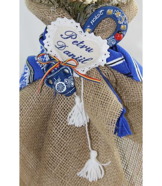 Lumanare botez traditionala Petru