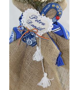 Lumanare botez traditionala Petru