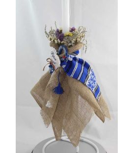 Lumanare botez traditionala Petru