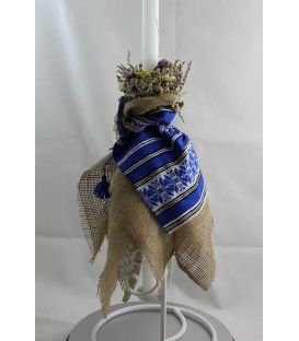 Lumanare botez traditionala Petru