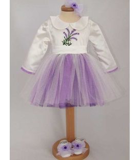 Rochita botez lavanda fetite