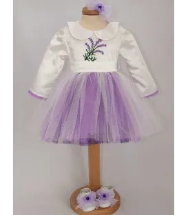 Rochita botez lavanda fetite