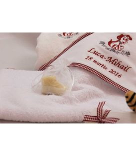 Trusou botez personalizat Catelus