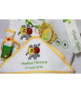 Trusou botez personalizat M&Ms