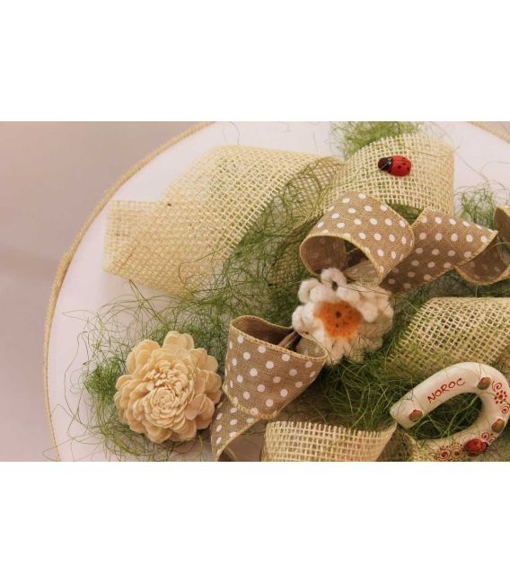 Trusou botez personalizat si cutie botez broderie calut