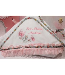 Trusou botez personalizat si cutie botez fluturasi