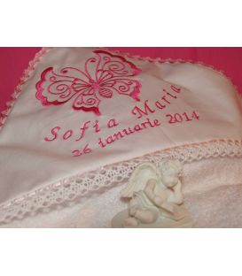 Trusou botez personalizat Fluturas