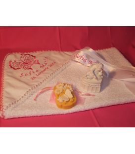 Trusou botez personalizat Fluturas