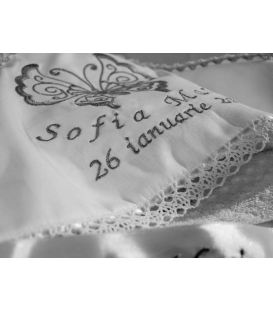 Trusou botez personalizat Fluturas