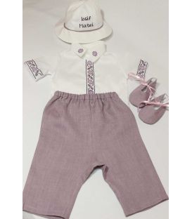 Costum botez baieti cu motive traditionale Iosif Matei