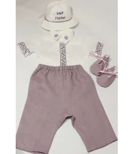 Costum botez baieti cu motive traditionale Iosif Matei
