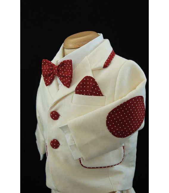 Costum personalizat botez baiat Matei