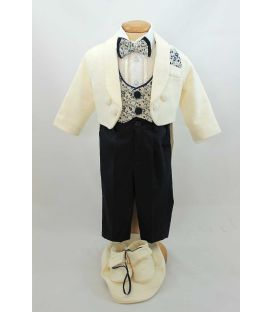 Costum botez baiat cu personalizare frac Radu