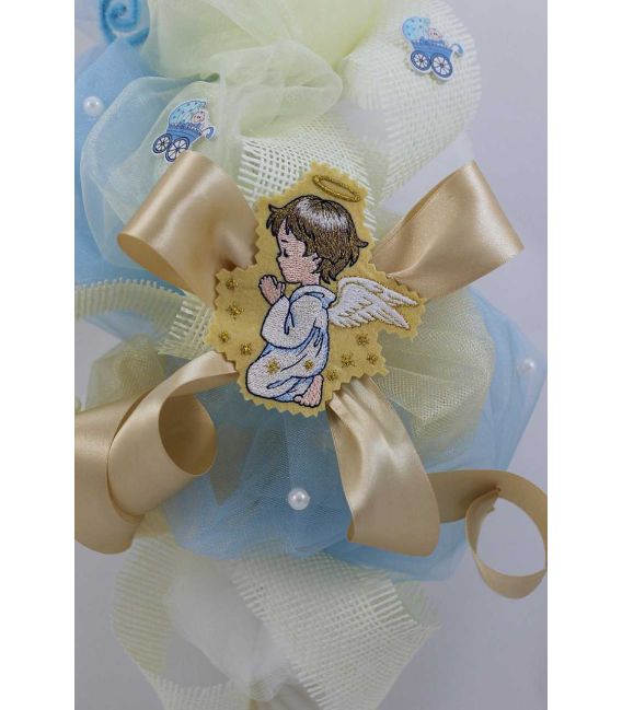 Lumanare botez personalizata ingerasul Rafael