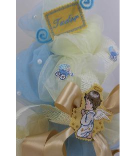 Lumanare botez personalizata ingerasul Rafael