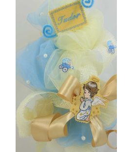 Lumanare botez personalizata ingerasul Rafael